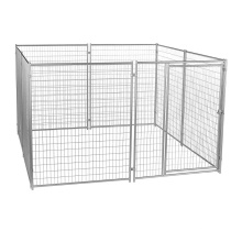 Kenne/Cages de chenil pour chiens galvanisés par immersion à chaud en PVC avec revêtement en poudre de PVC